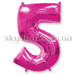 Опция Фольгована цифра "5" Малинова – фото 25 Опция Фольгована цифра "5" Малинова – фото 25