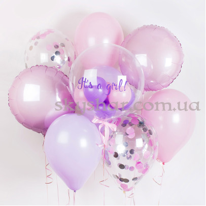 Набір кульок "Its a girl!" – фото 1