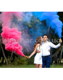 Цветной дым для гендер пати (Голубой) – фото 3 Цветной дым для гендер пати (Голубой) – фото 3