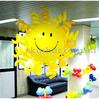 Солнце из шаров 2 – фото 1