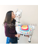 Фольгированный шар "Лама" – фото 3 Фольгированный шар "Лама" – фото 3