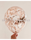 Кулька з конфетті "Кола Рожеве Золото" – фото 3