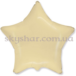 Опция Фольгована кулька "Зірка кремова" 46 см – фото 13