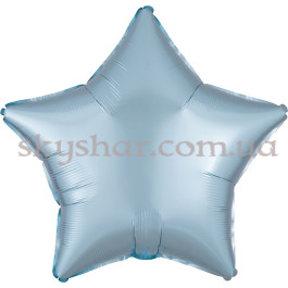 Опция Фольгована кулька "Зірка світло блакитна Сатин" 46 см – фото 7