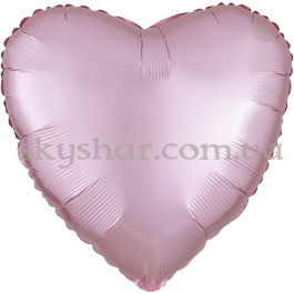 Опция Фольгированный шар "Сердце светло розовое Сатин" 46 см – фото 14