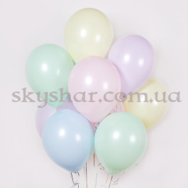 Гелієві кульки Макарун асорті (28 см) – фото 2