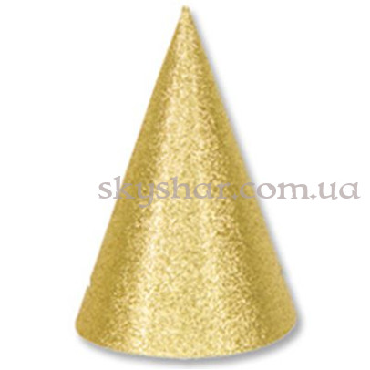 Ковпак блиск золото 6 шт. – фото 1