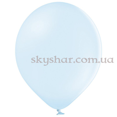 Кулька з гелієм Макарун блакитний (28 см) – фото 1