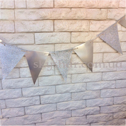 Гирлянда-растяжка Серебро  Блеск 3 м – фото 1