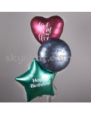 Кулька з фольги 45 см з Вашим написом – фото 2 Кулька з фольги 45 см з Вашим написом – фото 2