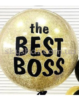 Опция Кулька 70 см з Вашим написом і конфетті – фото 1