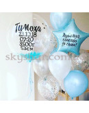 Набір кульок з метрикою на виписку з пологового будинку "Для Сина" – фото 2