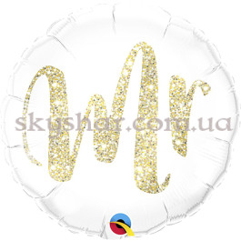 Опция Фольгована кулька коло  "Містер" Mr – фото 18