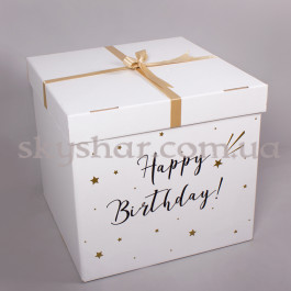 Коробка сюрприз с шарами "Шампань" – фото 7