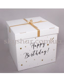 Коробка сюрприз з кульками "Шампань" – фото 3