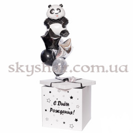 Опция Коробка сюрприз с шарами "Панда" – фото 26