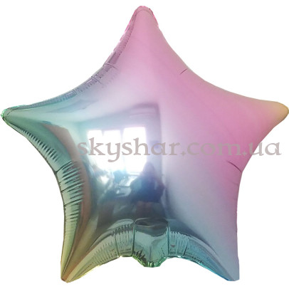 Фольгована кулька "Зірка Омбре Перлини" 46 см – фото 1