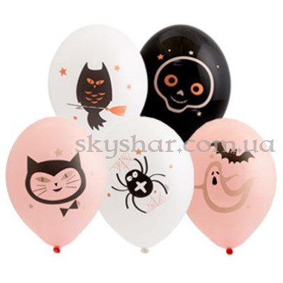 Шар с гелием "Хеллоуин гламур" 14" – фото 1