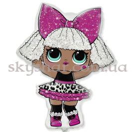 Опция Фольгована кулька фігура "Лялька ЛОЛ Діва" – фото 7