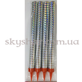 Опция Cвічка-фонтан для торта висока 20 см 4 шт. Срібло – фото 19 Опция Cвічка-фонтан для торта висока 20 см 4 шт. Срібло – фото 19