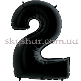 Опция Фольгована цифра "2" Чорна – фото 7