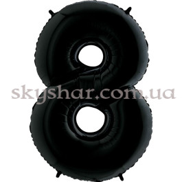 Опция Фольгована цифра "8" Чорна – фото 13