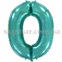 Опция Фольгована цифра "0" Бірюзова – фото 25