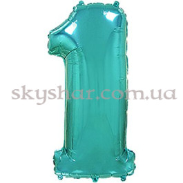 Опция Фольгована цифра "1" Бірюзова – фото 26