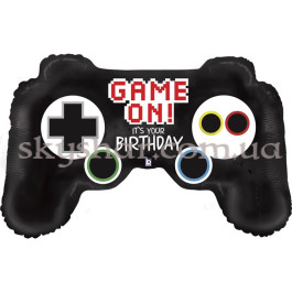 Опция Фольгированный шар "Игровой Джойстик "Game On! It's your birthday" – фото 25