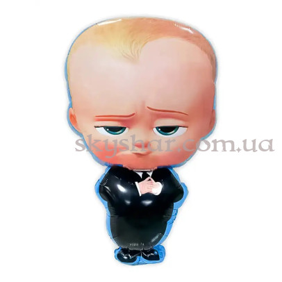 Фольгированный шар фигура "Boss Baby (Босс Молокосос)" – фото 1
