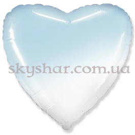 Опция Фольгована кулька "Серце Омбре Біло-Блакитне" 46 см – фото 16 Опция Фольгована кулька "Серце Омбре Біло-Блакитне" 46 см – фото 16