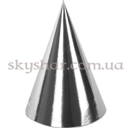 Опция Ковпак фольгований срібний 6 шт. – фото 3