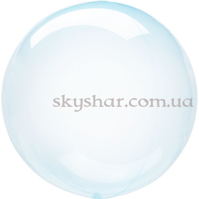 Шар Баблс светло-голубой 56 см BUBBLES – фото 1 Шар Баблс светло-голубой 56 см BUBBLES – фото 1