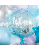 Набір кульок із метрикою на виписку з пологового будинку "Baby Blue" – фото 3