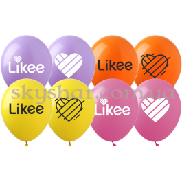 Опция Гелиевые шары "Likee" (Лайки) (30 см) – фото 25 Опция Гелиевые шары "Likee" (Лайки) (30 см) – фото 25