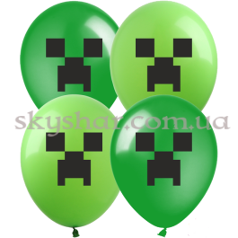 Опция Гелієві кульки "Майнкрафт (Minecraft)" (30 см)  – фото 5