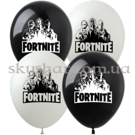 Опция Гелиевые шары "Фортнайт (Fortnite) черно-белые" (30 см)  – фото 22