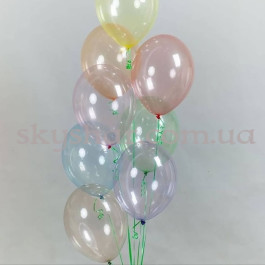 Опция Гелиевые шарики Леденцы прозрачные Ассорти 14" (35 см) – фото 2 Опция Гелиевые шарики Леденцы прозрачные Ассорти 14" (35 см) – фото 2
