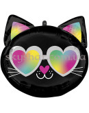 Фольгированный шар "Крутая кошечка" – фото 3 Фольгированный шар "Крутая кошечка" – фото 3