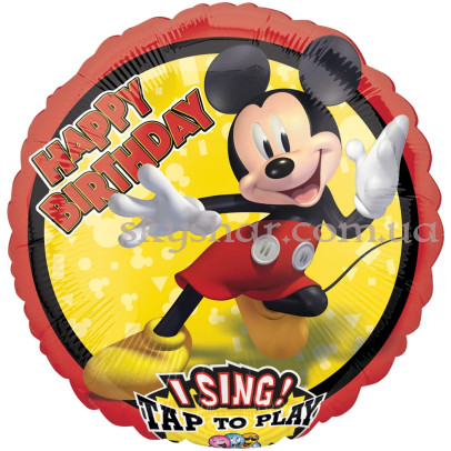 Співаюча кулька "Happy Birthday Міккі Маус"  – фото 1