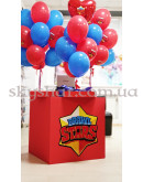 Коробка сюрприз з кульками "Brawl Stars" ЗІРКА Червона (Бравл Старс) – фото 3