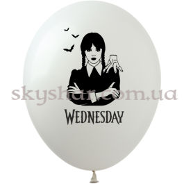 Опция Гелієві кульки "Wednesday/Венздей Класичні" (35 см) "Уэ́нздей" – фото 11