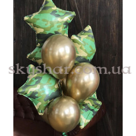 Набір кульок "З Днем Захисника!" 10 шт. – фото 6