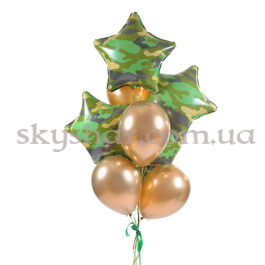 Опция Набір кульок "З Днем Захисника!" 10 шт. – фото 5