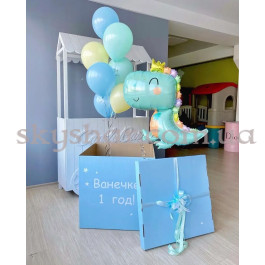 Опция Коробка сюрприз з кульками "Динозаврик" – фото 20