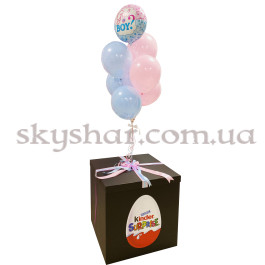 Опция Коробка сюрприз с шарами черная для определения пола ребенка "Киндер-Сюрприз" – фото 27 Опция Коробка сюрприз с шарами черная для определения пола ребенка "Киндер-Сюрприз" – фото 27
