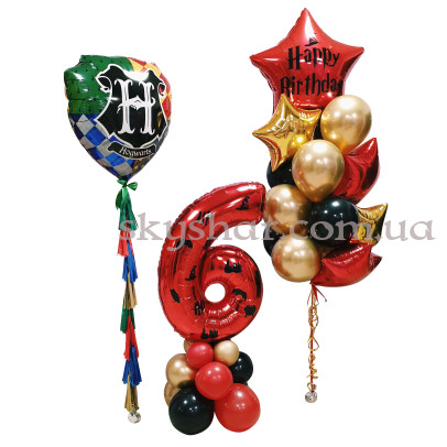 Фотозона из шаров "Гарри Поттер" – фото 1