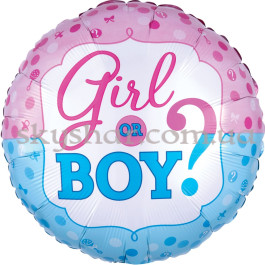 Опция Фольгированный шар "Girl or Boy" (Мальчик или Девочка?) – фото 18