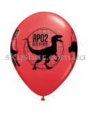 Гелієві кульки "Динозаври Юрського періоду" (30 см)  – фото 4