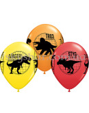 Гелієві кульки "Динозаври Юрського періоду" (30 см)  – фото 2